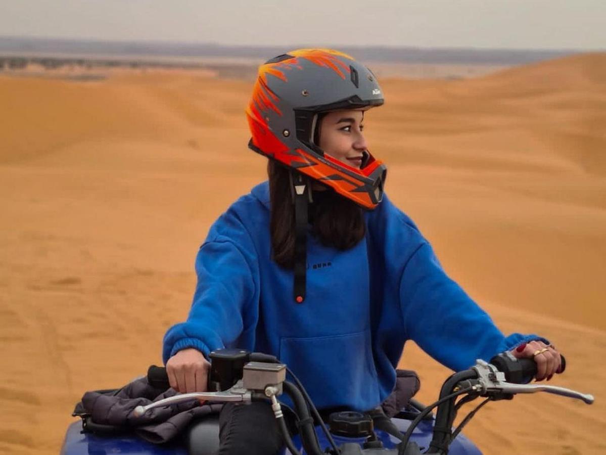 Akabar Luxury Desert Camp เมอร์ซูกา ภายนอก รูปภาพ